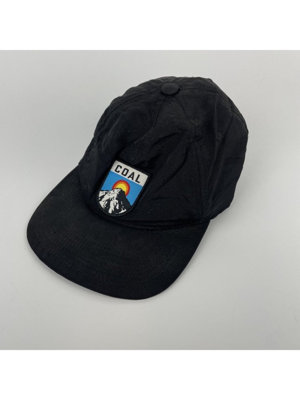 Coal Headwear Nylon Patch Logo Snapback Hat – Outdoor Hiking Cap Black